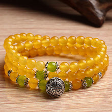 Load image into Gallery viewer, Yellow Chalcedony Mala
