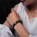 Protection Rainbow Obsidian Bracelet
