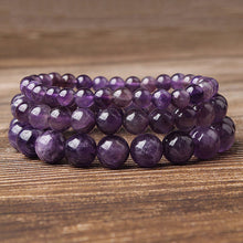 Load image into Gallery viewer, Amethyst Bracelet | Eliminate Negative Energy
