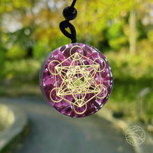 Load image into Gallery viewer, Energy Source Pendant | Red Garnet
