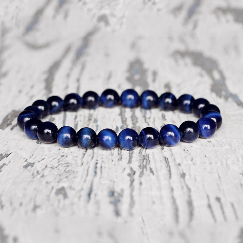 Blue Tiger Eye Bracelet