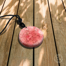 Load image into Gallery viewer, with the Name of Love Pendant | Pink Crystal
