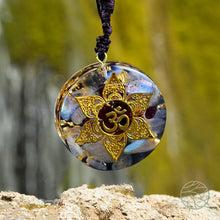 Load image into Gallery viewer, Flower of Life Orgone Pendant
