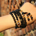 Golden Obsidian Wealth Bracelet