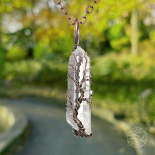 Load image into Gallery viewer, Clear Crystal Guiding Orgone Pendant
