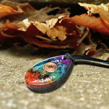 Load image into Gallery viewer, Drop Chakra Orgone Pendant
