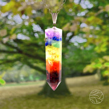 Load image into Gallery viewer, Hexagonal Column Orgone Pendant
