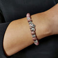 Rhodochrosite Koala Bracelet