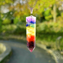 Load image into Gallery viewer, Hexagonal Column Orgone Pendant
