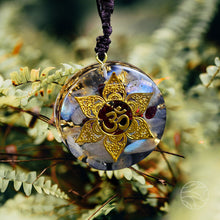 Load image into Gallery viewer, Flower of Life Orgone Pendant

