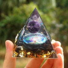 Load image into Gallery viewer, Galaxy Orgone Pyramid | Uranus
