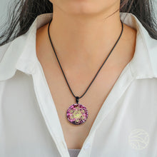 Load image into Gallery viewer, Energy Source Pendant | Red Garnet
