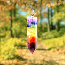 Load image into Gallery viewer, Hexagonal Column Orgone Pendant
