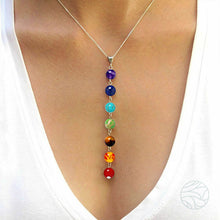 Load image into Gallery viewer, Point Chakra Long Pendant
