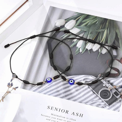 Evil Eye 7 Knot Lucky Bracelets