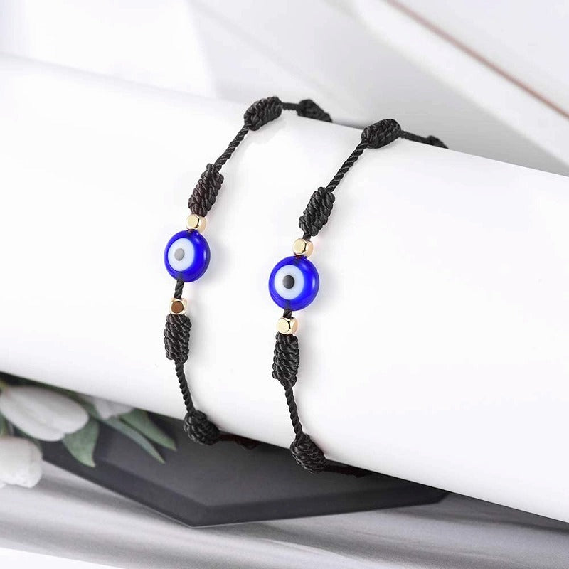 Evil Eye 7 Knot Lucky Bracelets