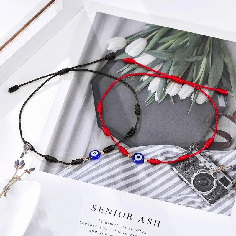 Evil Eye 7 Knot Lucky Bracelets