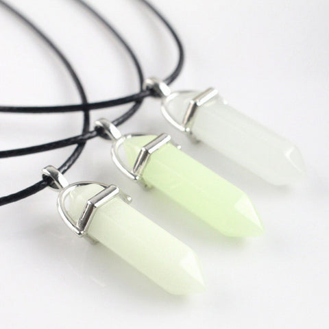 Luminous Crystal Pendant