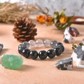 The Black Rutilated Quartz Bracelet