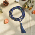The Lapis Lazuli Tassel Mala