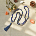The Lapis Lazuli Tassel Mala