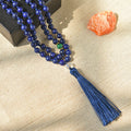 The Lapis Lazuli Tassel Mala