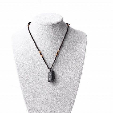 Raw Tourmaline Pendant