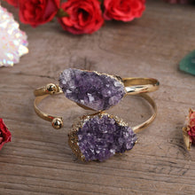 Load image into Gallery viewer, Raw Amethyst Bracelet
