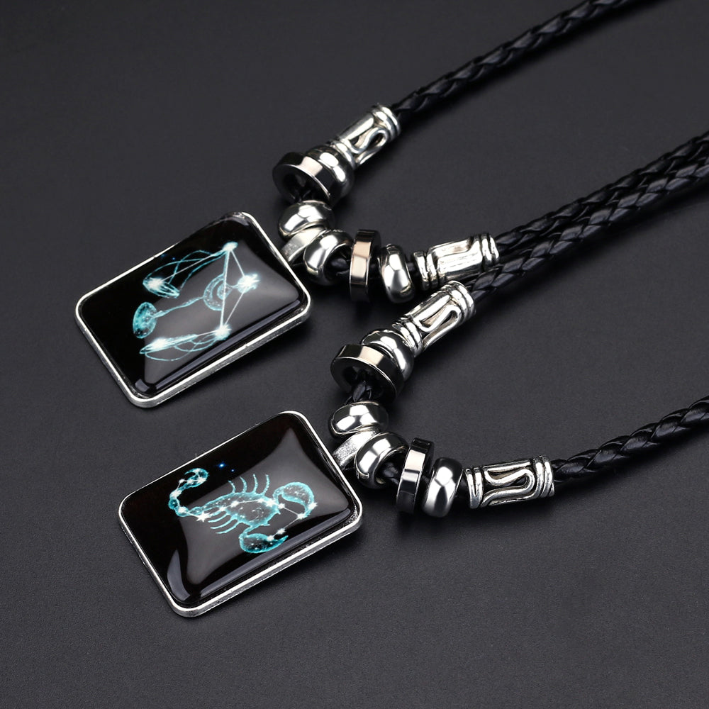 Zodiac Sign Luminous Pendant