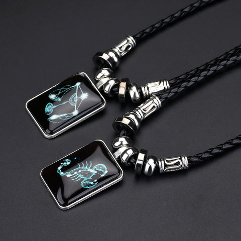 Zodiac Sign Luminous Pendant