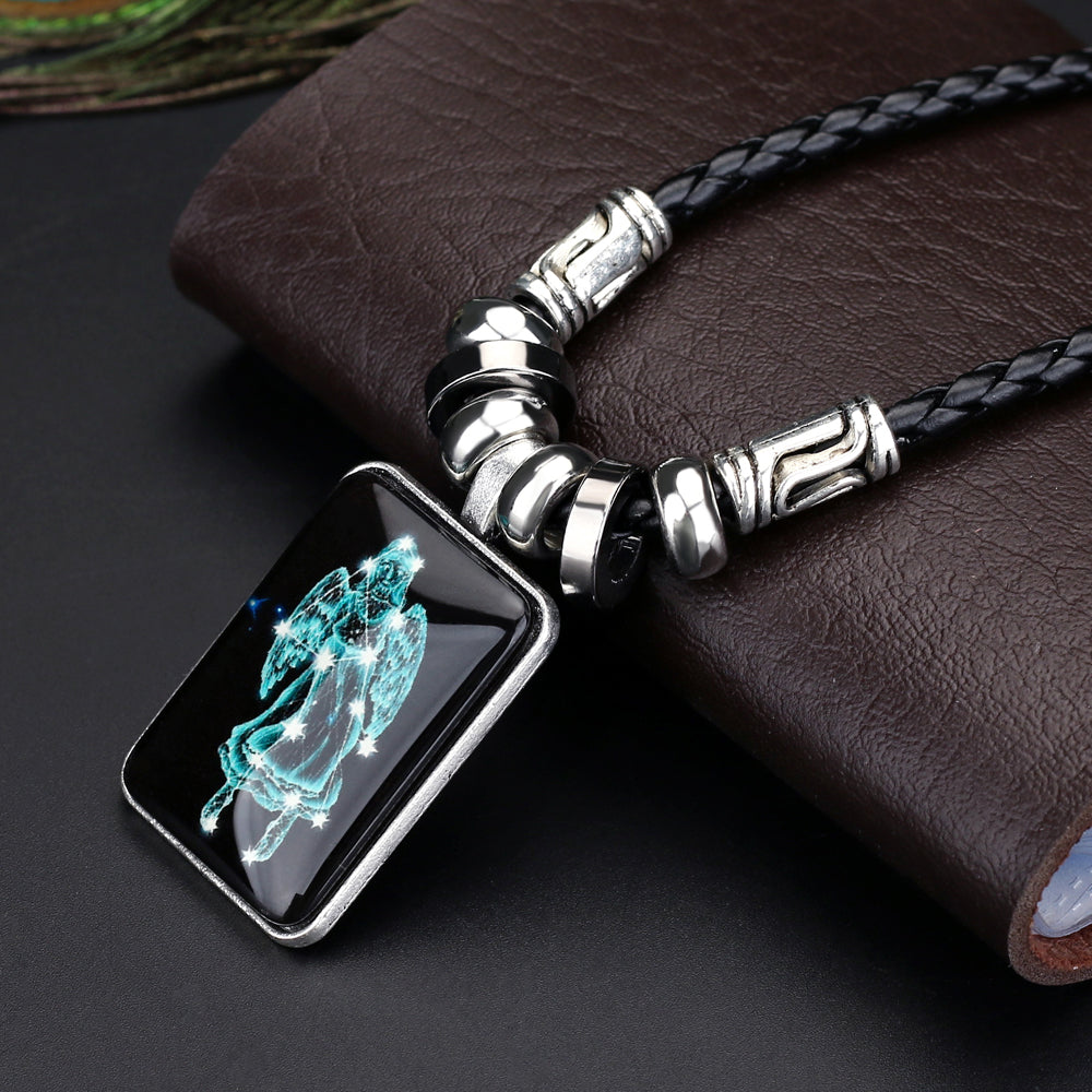 Zodiac Sign Luminous Pendant