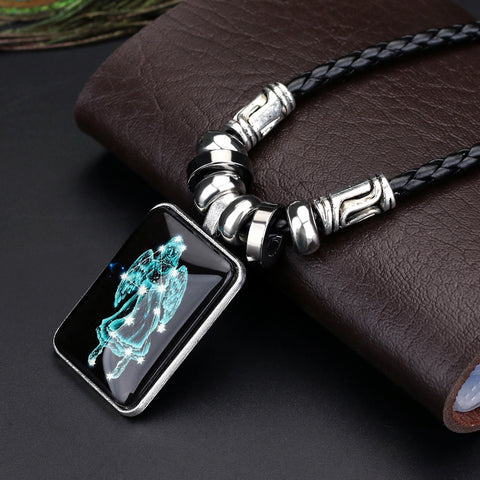 Zodiac Sign Luminous Pendant