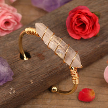 Load image into Gallery viewer, Raw Clear Quartz Bracelet
