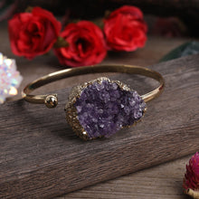 Load image into Gallery viewer, Raw Amethyst Bracelet
