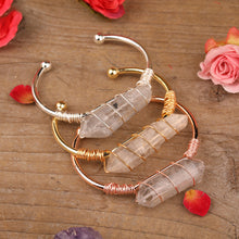 Load image into Gallery viewer, Raw Clear Quartz Bracelet

