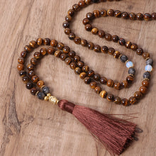 Load image into Gallery viewer, Tiger's Eye Mala
