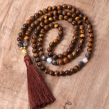 Load image into Gallery viewer, Tiger's Eye Mala
