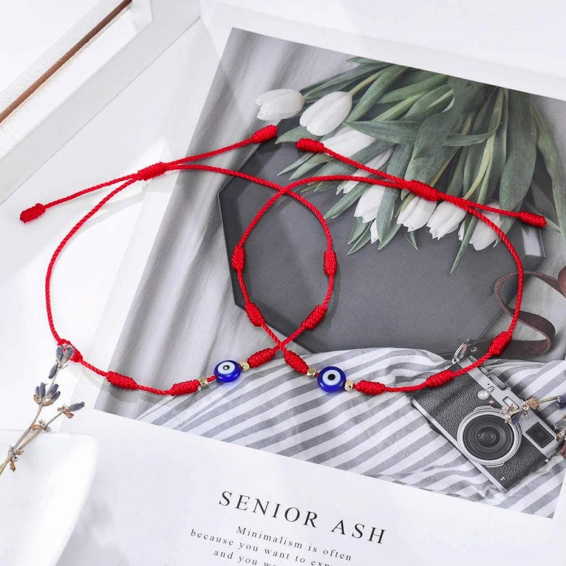 Evil Eye 7 Knot Lucky Bracelets