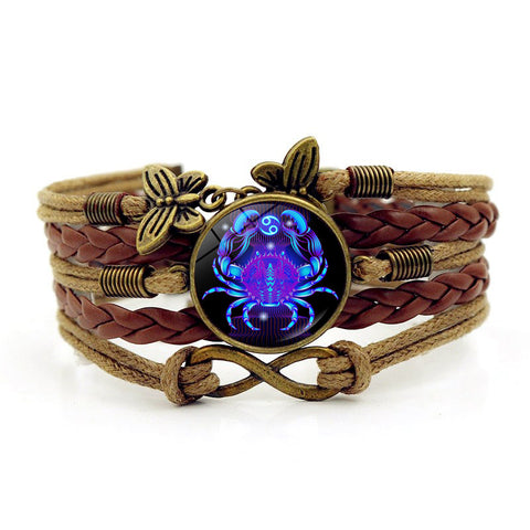 Zodiac Sign Luminous Bracelet