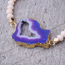 Load image into Gallery viewer, Raw Fortune Crystal Bracelet
