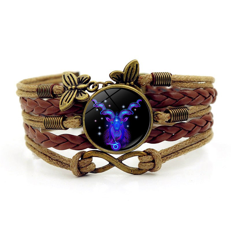 Zodiac Sign Luminous Bracelet