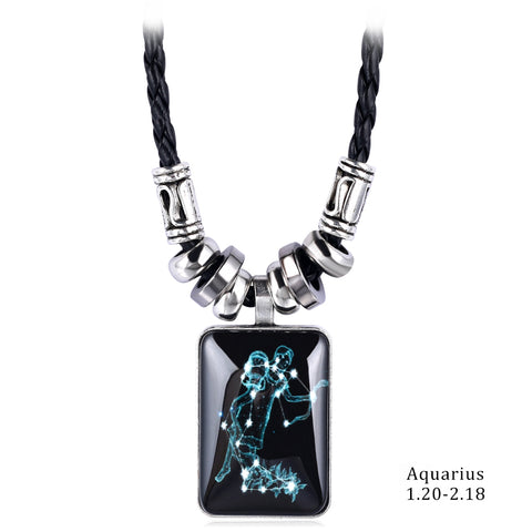 Zodiac Sign Luminous Pendant