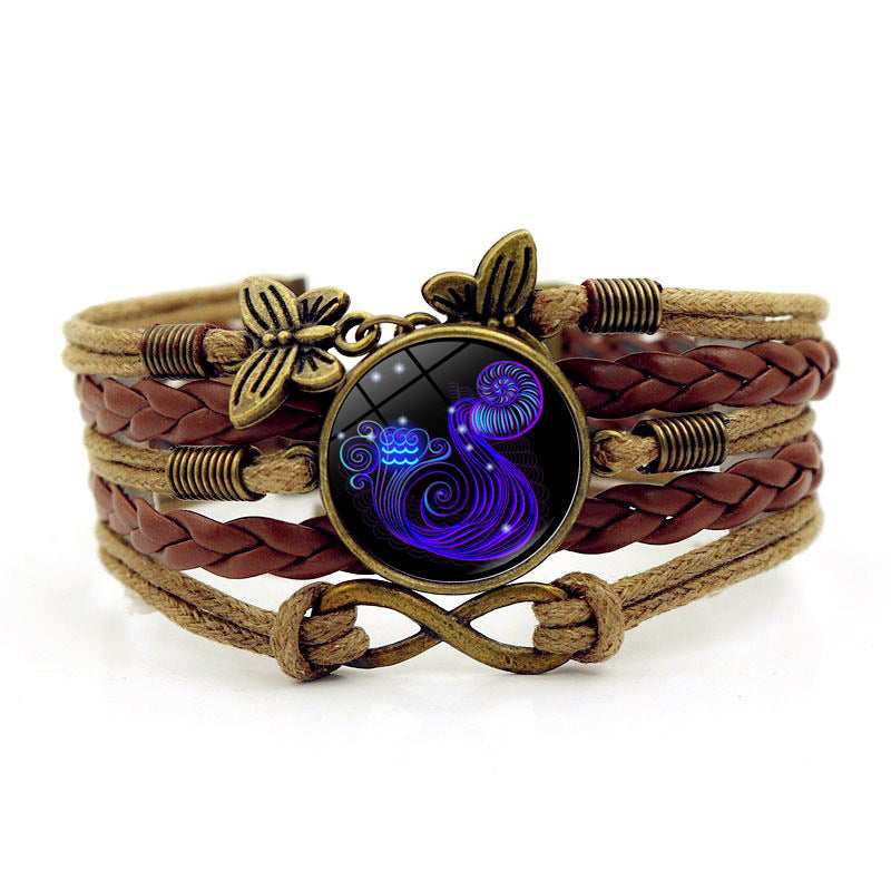 Zodiac Sign Luminous Bracelet