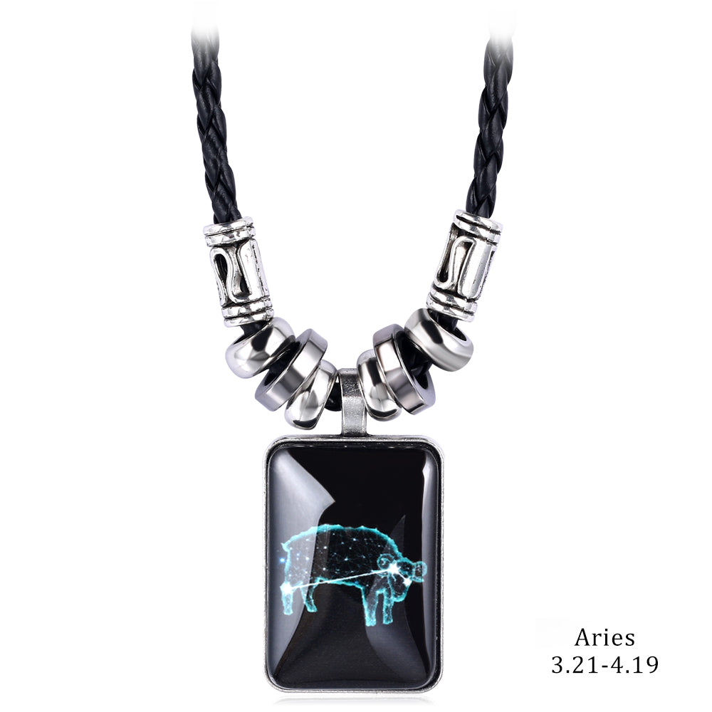 Zodiac Sign Luminous Pendant