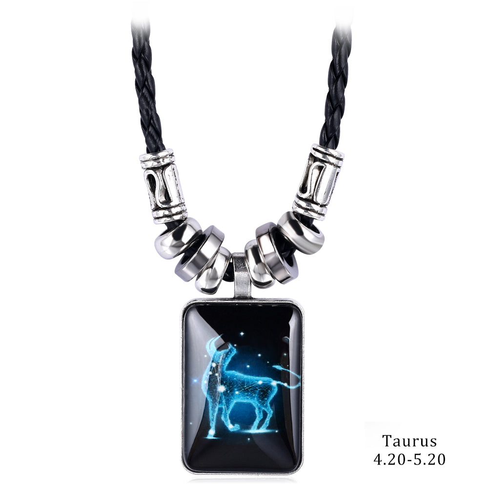 Zodiac Sign Luminous Pendant