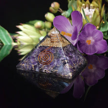Load image into Gallery viewer, Amethyst Power Pyramid
