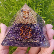 Load image into Gallery viewer, Amethyst Power Pyramid
