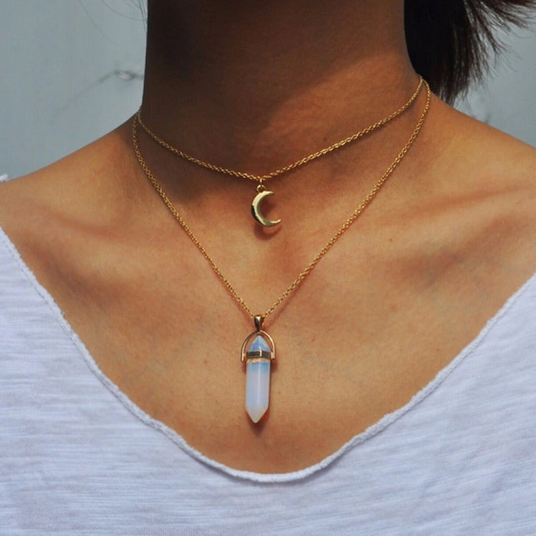 Luminous Crystal Pendant