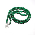 Malachite Lotus Mala