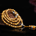 The Top Tiger's Eye Aquamarine Mala
